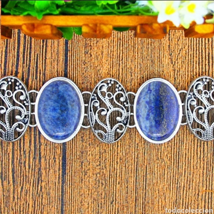 Joyeria: Pulsera Piedra L&aacute;piz Lazuli ENV&Iacute;O GRATIS!! - Foto 2