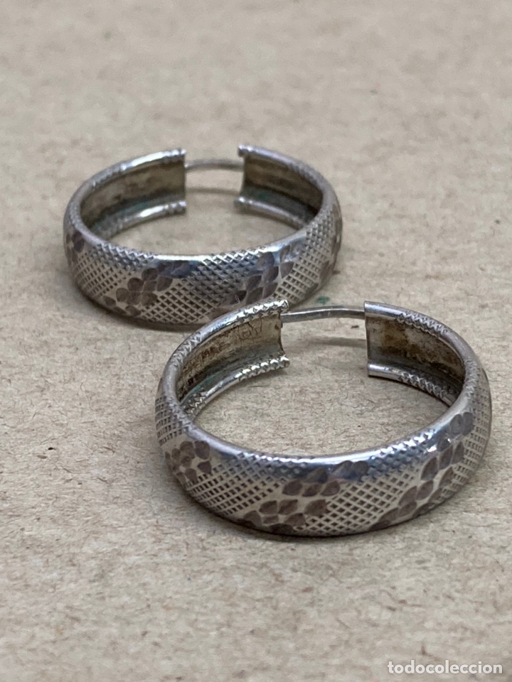 Joyeria: Pendientes de plata