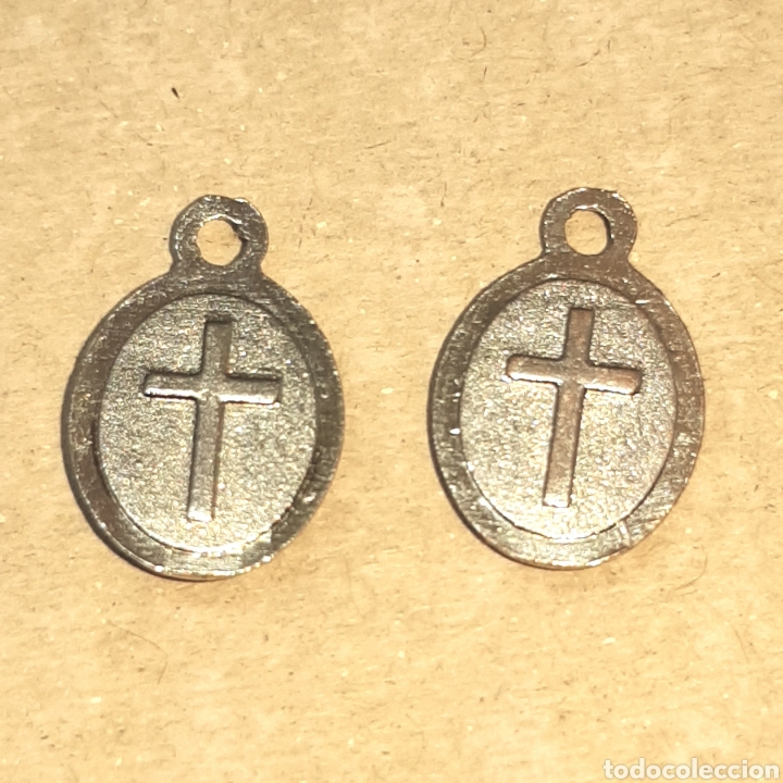 Joyeria: (FAR) LOTE 10 COLGANTES RELIGIOSOS - Foto 2