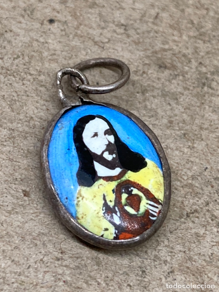 Joyeria: Colgante religioso con esmalte - Foto 1