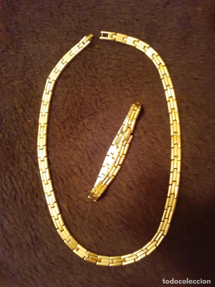Joyeria: Collar y pulsera dorada - Foto 1