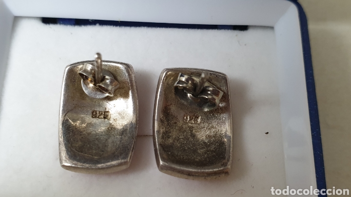 Joyeria: PENDIENTES DE PLATA DE LEY CONTRASTE Y NACAR - Foto 3