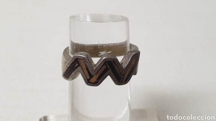 Joyeria: ANILLO DE PLATA DE LEY CONTRASTE PRESENTA - Foto 2