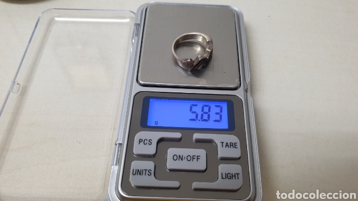 Joyeria: ANILLO DE PLATA DE LEY CONTRASTE PRESENTA - Foto 4