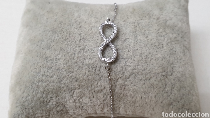 Joyeria: PULSERA DE PLATA DE LEY CONTRASTE Y PIEDRAS - Foto 1