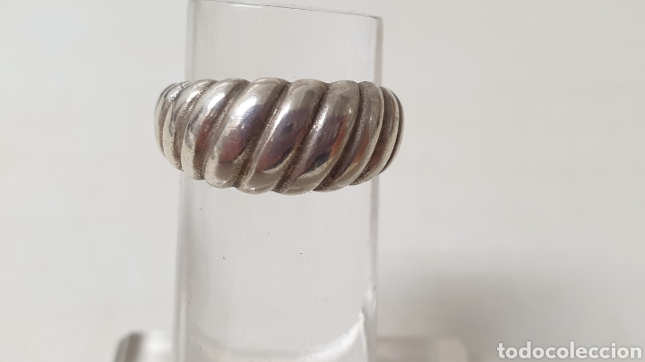 Joyeria: ANILLO DE PLATA DE LEY CONTRASTE PRESENTA - Foto 2