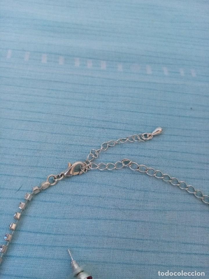 Joyeria: Conjunto vintage de collar y pendientes - Foto 5