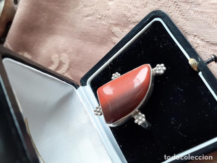 Joyeria: Anillo Agata y plata - Foto 2