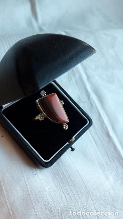 Joyeria: Anillo Agata y plata - Foto 4