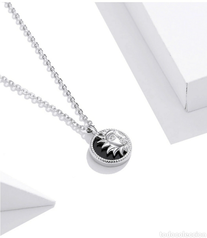 Joyeria: Collar de Plata y &Aacute;gata Negra ENV&Iacute;O GRATIS!! - Foto 2