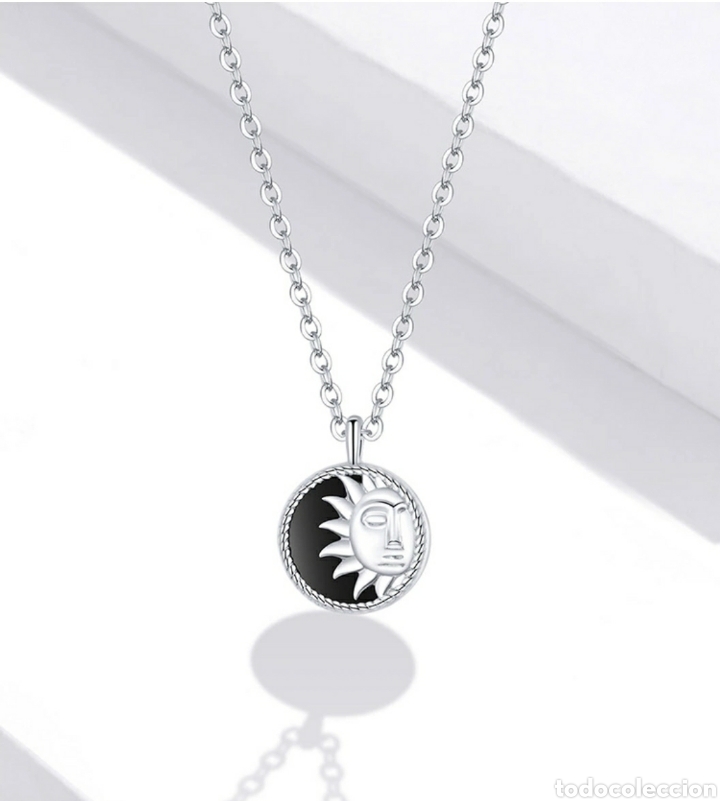 Joyeria: Collar de Plata y &Aacute;gata Negra ENV&Iacute;O GRATIS!! - Foto 1