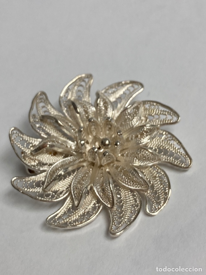 Joyeria: Broche de plata hecho de filigrana/B59 - Foto 2