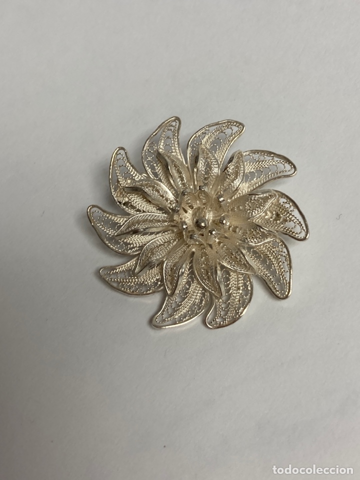 Joyeria: Broche de plata hecho de filigrana/B59 - Foto 1