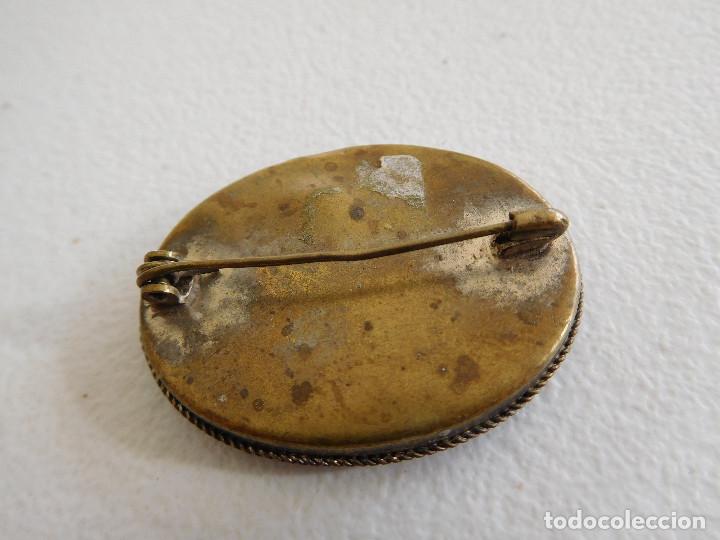 Joyeria: Broche antiguo de micro mosaico - Foto 5