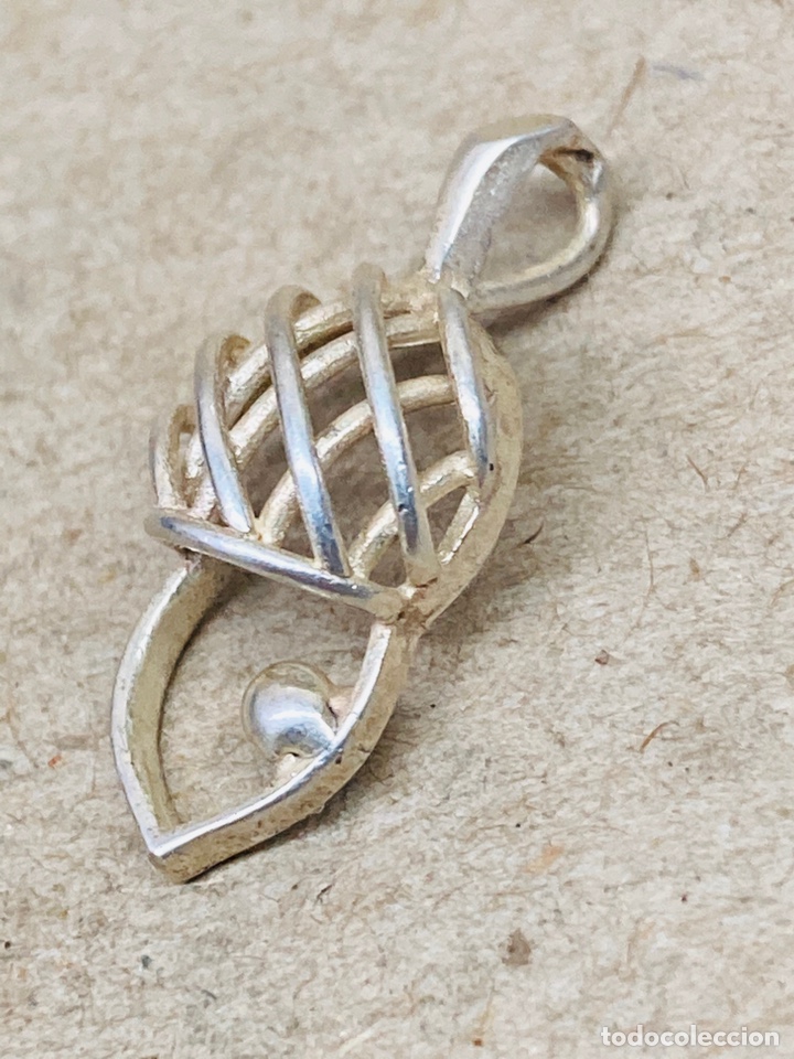 Joyeria: Colgante de plata de bellota - Foto 1