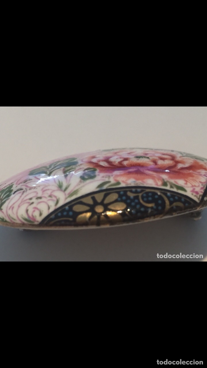 Joyeria: Broche japon&eacute;s pintado a mano 4x3cm - Foto 2