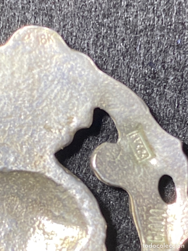 Joyeria: Medalla Virgen del Roc&iacute;o plata contrastada - Foto 3