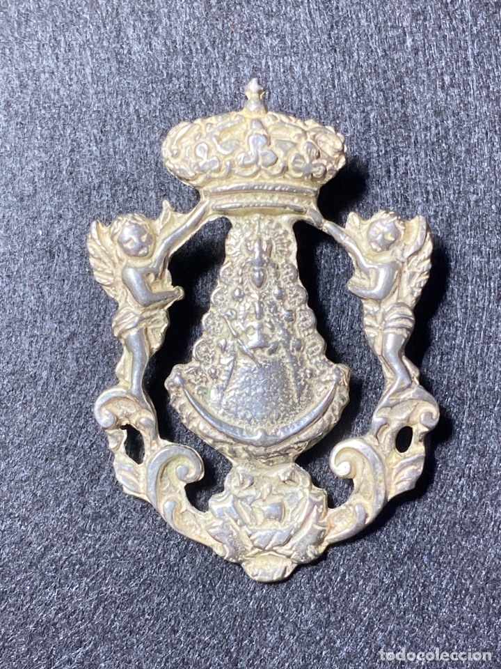 Joyeria: Medalla Virgen del Roc&iacute;o plata contrastada - Foto 1