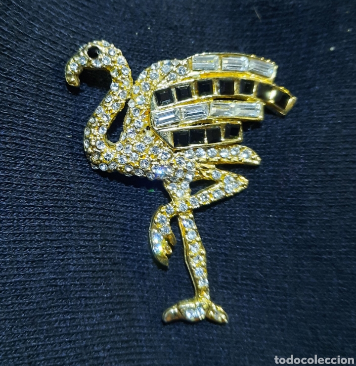 Joyeria: Broche Flamenco ba&ntilde;o de oro - Foto 1