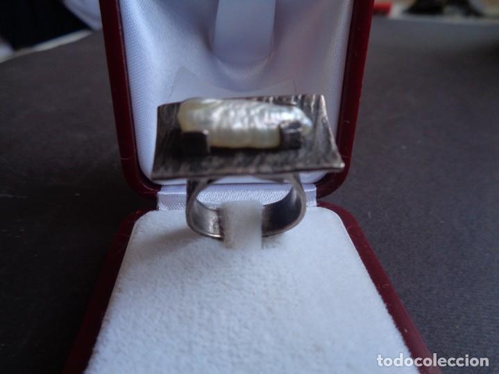 Joyeria: SORTIJA DE PLATA CON PERLA - Foto 2