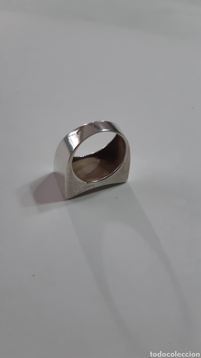 Joyeria: ANILLO DE PLATA Y ESMALTE - Foto 3