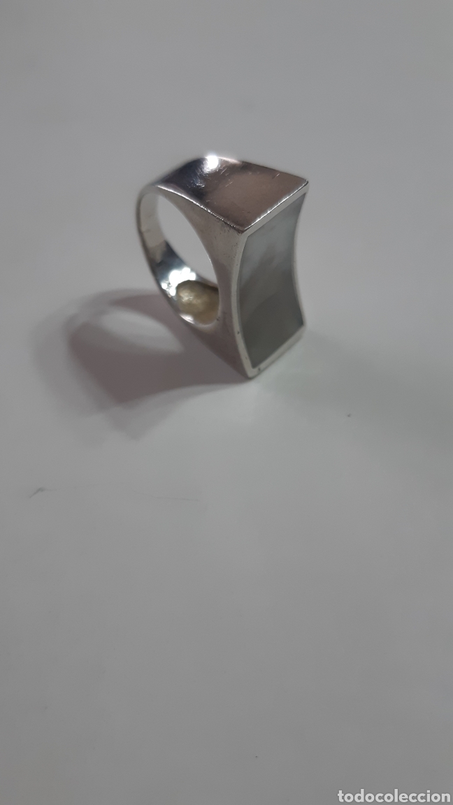 Joyeria: ANILLO DE PLATA Y ESMALTE - Foto 4