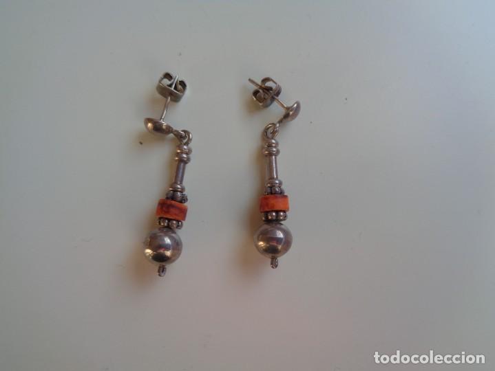 Joaillerie: PENDIENTES DE PLATA DE LEY