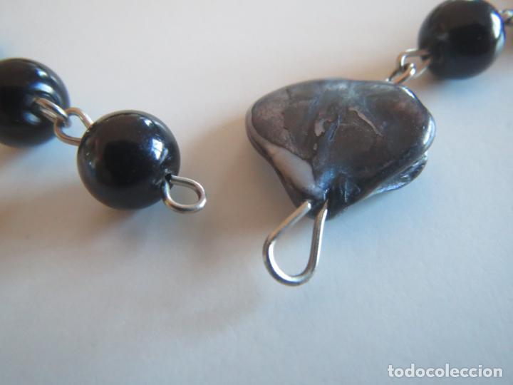Joyeria: COLLAR DE CUENTAS NEGRAS - Foto 4