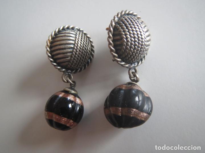Joyeria: MEDALLONES DE PLATA CON PENDIENTES - Foto 4
