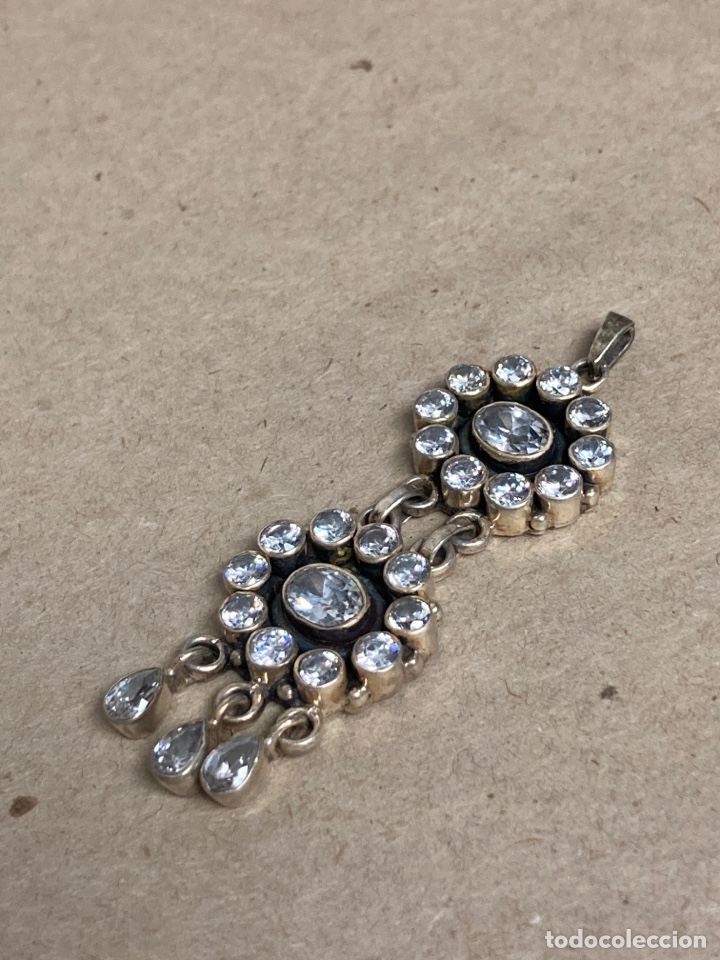 Joyeria: Colgante de plata y circonitas - Foto 1