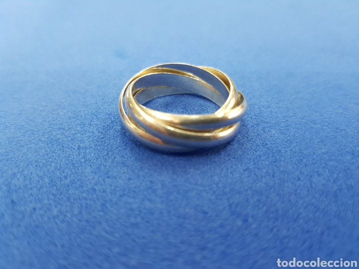 Joyeria: Anillo de plata ,4 anillos insertados - Foto 1