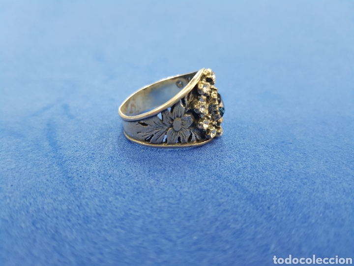 Joyeria: Anillo de plata y circonitas, con contraste - Foto 2