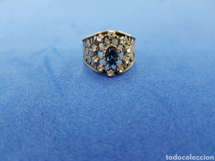 Joyeria: Anillo de plata y circonitas, con contraste - Foto 1