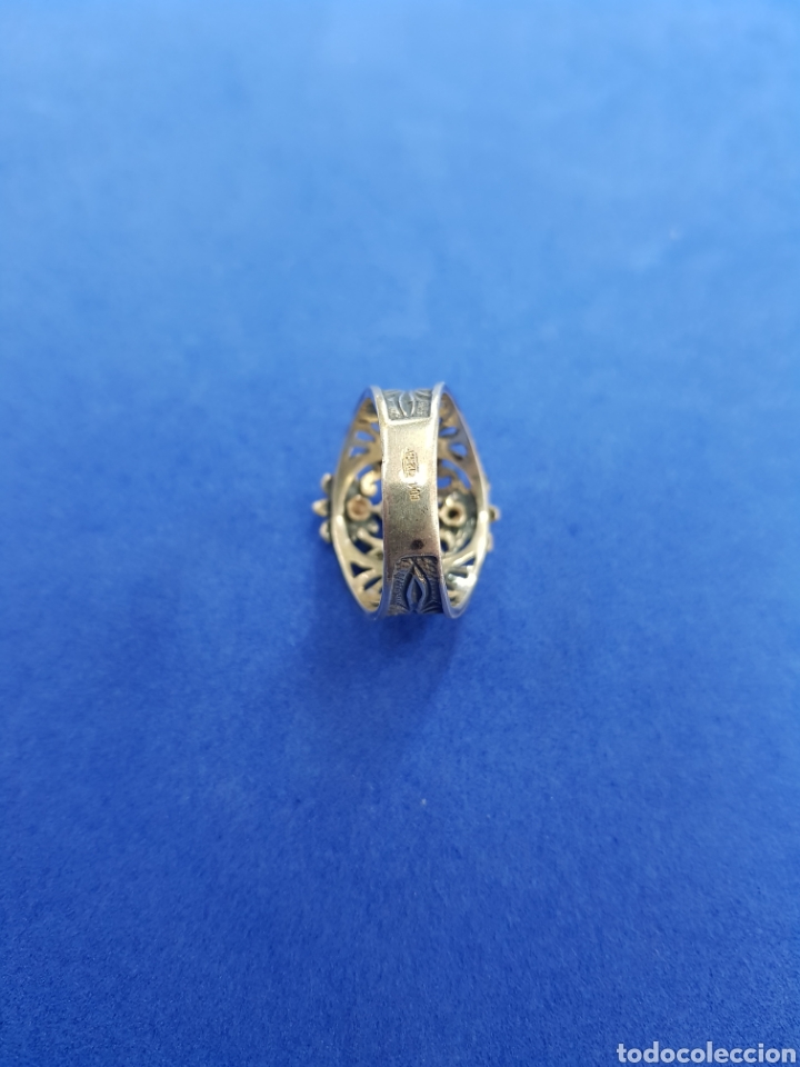 Joyeria: Anillo de plata y circonitas, contrastada - Foto 3