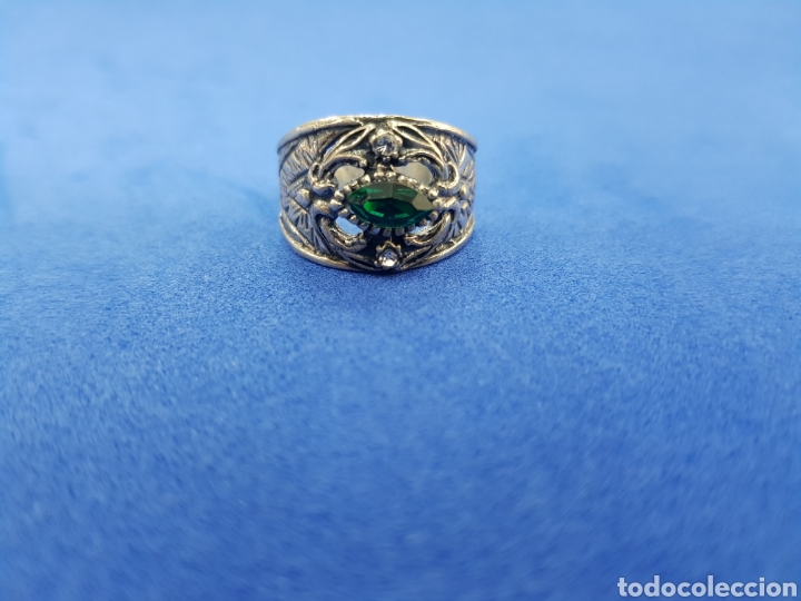 Joyeria: Anillo de plata y circonitas, contraste - Foto 1