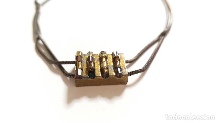 Joyeria: Pulsera. Peque&ntilde;os canutilloss. 16 cm de largo - Foto 4