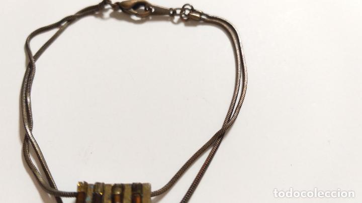 Joyeria: Pulsera. Peque&ntilde;os canutilloss. 16 cm de largo - Foto 6