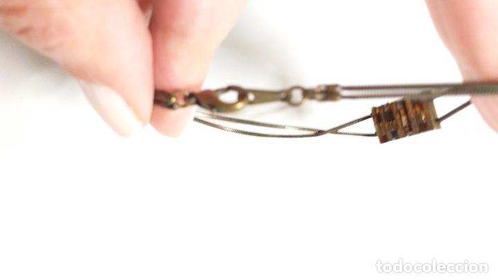 Joyeria: Pulsera. Peque&ntilde;os canutilloss. 16 cm de largo - Foto 10
