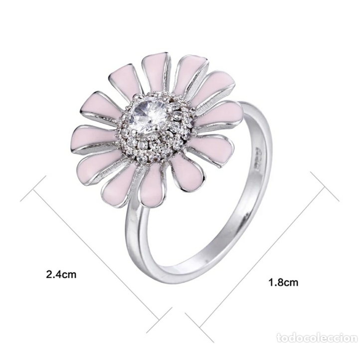 Joyeria: Anillo de Plata Giratorio Flor ENV&Iacute;O GRATIS!! - Foto 5