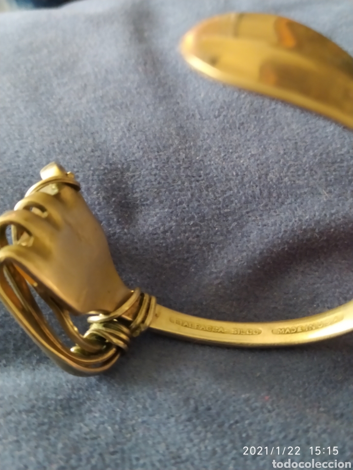 Joyeria: Pulsera de Alpaca (tenedor) - Foto 2