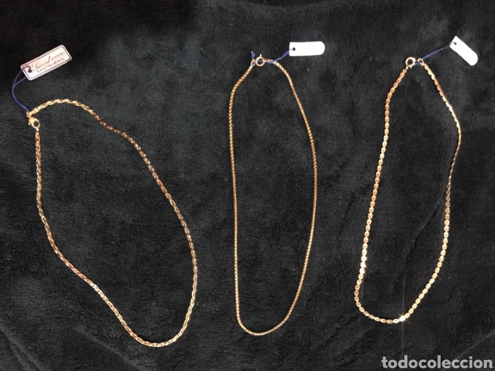 Joyeria: CADENAS FINAS EN PLAQU&Eacute; DE ORO - Foto 1