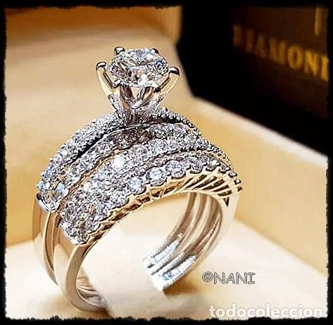 pareja de anillos - alianzas de plata de ley co - Buy Antique rings on  todocoleccion