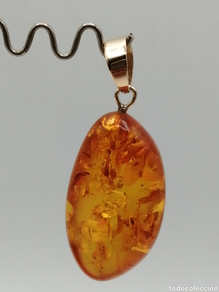 Joyeria: Colgante &aacute;mbar y oro 14k - Foto 5