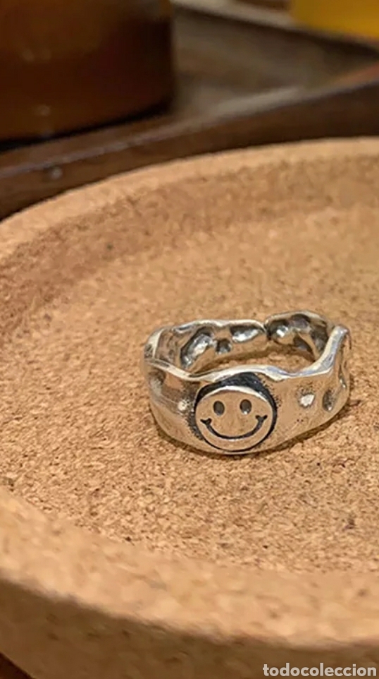 Joyeria: Anillo de Plata Cara Sonriente ENV&Iacute;O GRATIS!! - Foto 1