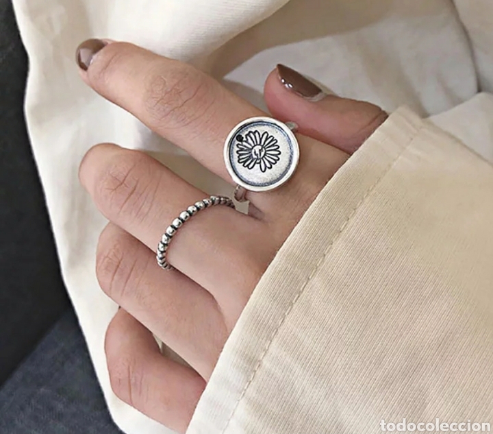 Joyeria: Anillo de Plata Flor ENV&Iacute;O GRATIS!! - Foto 2