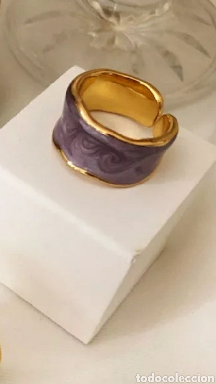 Joyeria: Anillo de Plata ba&ntilde;ado en Oro ENV&Iacute;O GRATIS!! - Foto 2