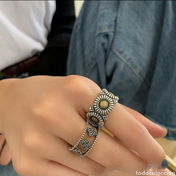 Joyeria: Anillo de Plata Margaritas ENV&Iacute;O GRATIS!! - Foto 2
