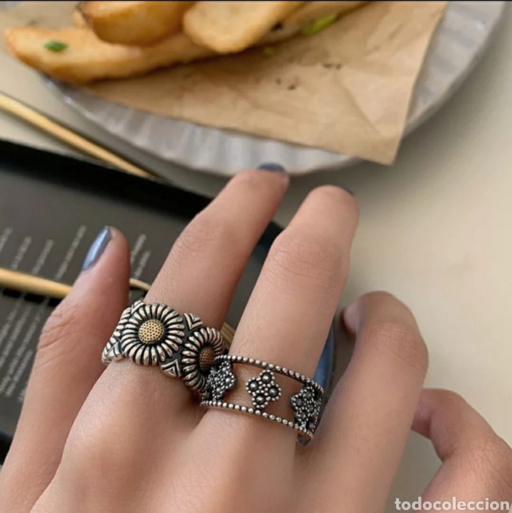 Joyeria: Anillo de Plata Margaritas ENV&Iacute;O GRATIS!! - Foto 3