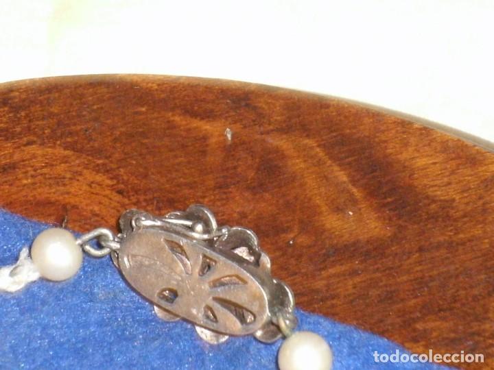 Joyeria: COLLAR DE PERLAS CON CIERRE ISABELINO DE DOBLE SEGURIDAD. - Foto 7