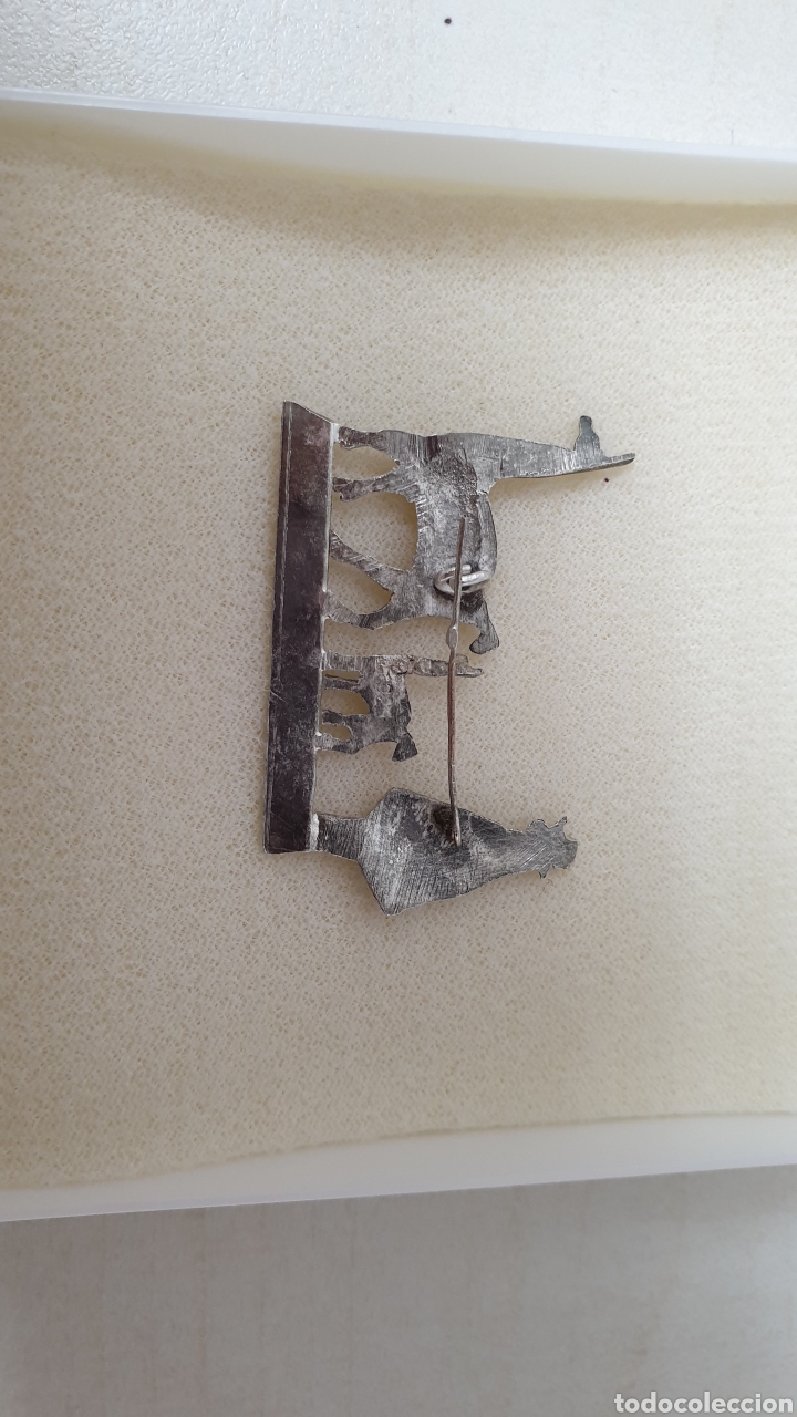 Joyeria: BROCHE DE PLATS DE LEY 4,5 CM - Foto 4
